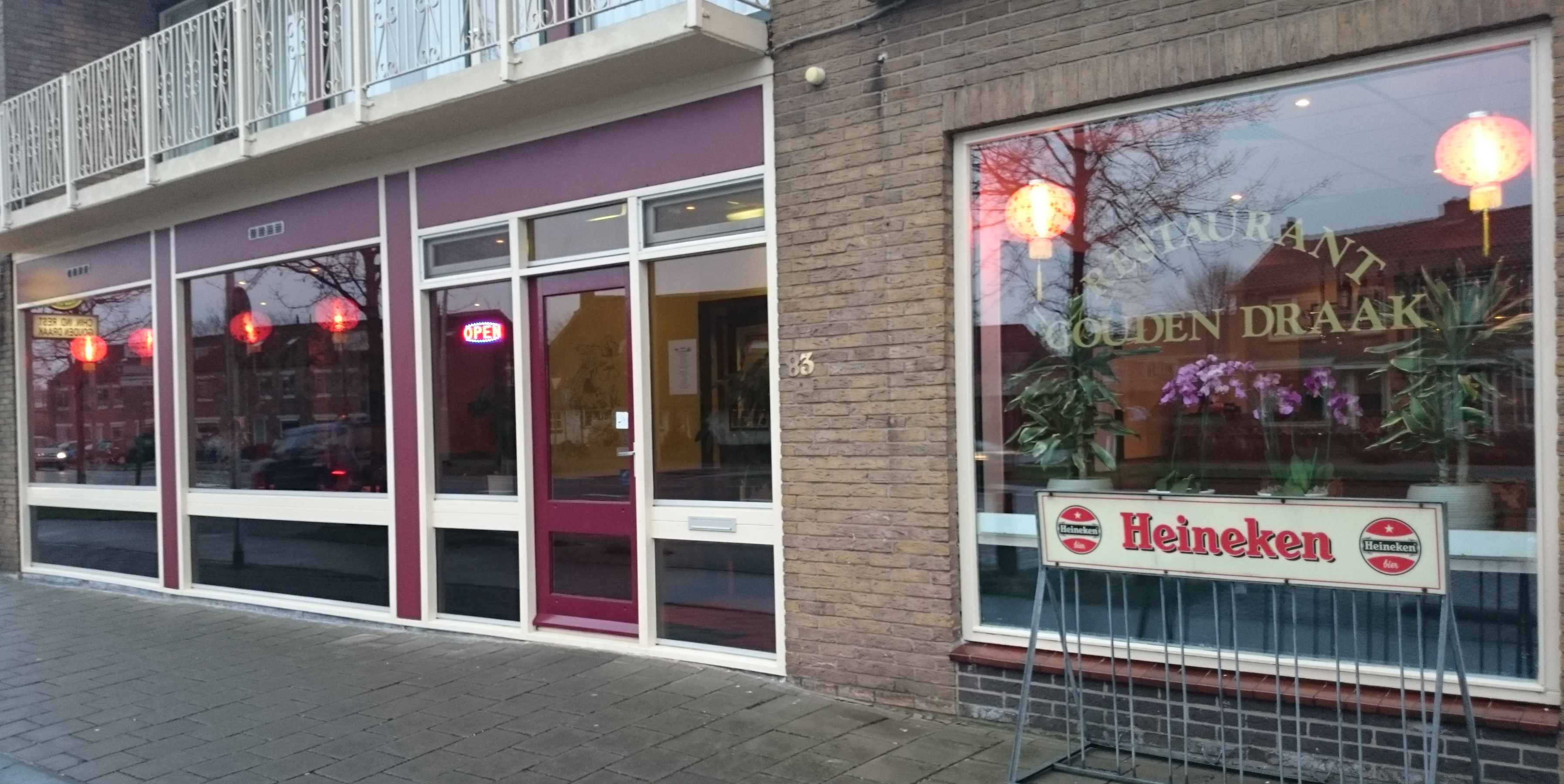 buitenkant Gouden Draak